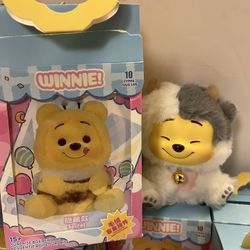 WINNIE THE POOH NAUGHTY PARTY SERIES VINYL PLUSH - COW