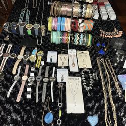 Over 100 Pieces Jewlry 