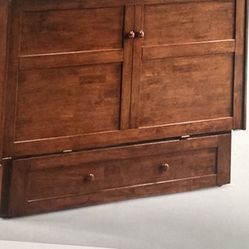 Murphy Cabinet Bed in Cherry
