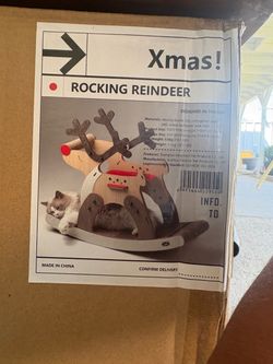 Rocking Reindeer Cat Toy