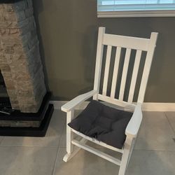 Little Kids Rocking Chair Reading Corner Patio Furniture Like New