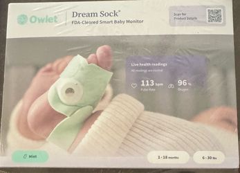 Owlet Dream Sock (brand new)