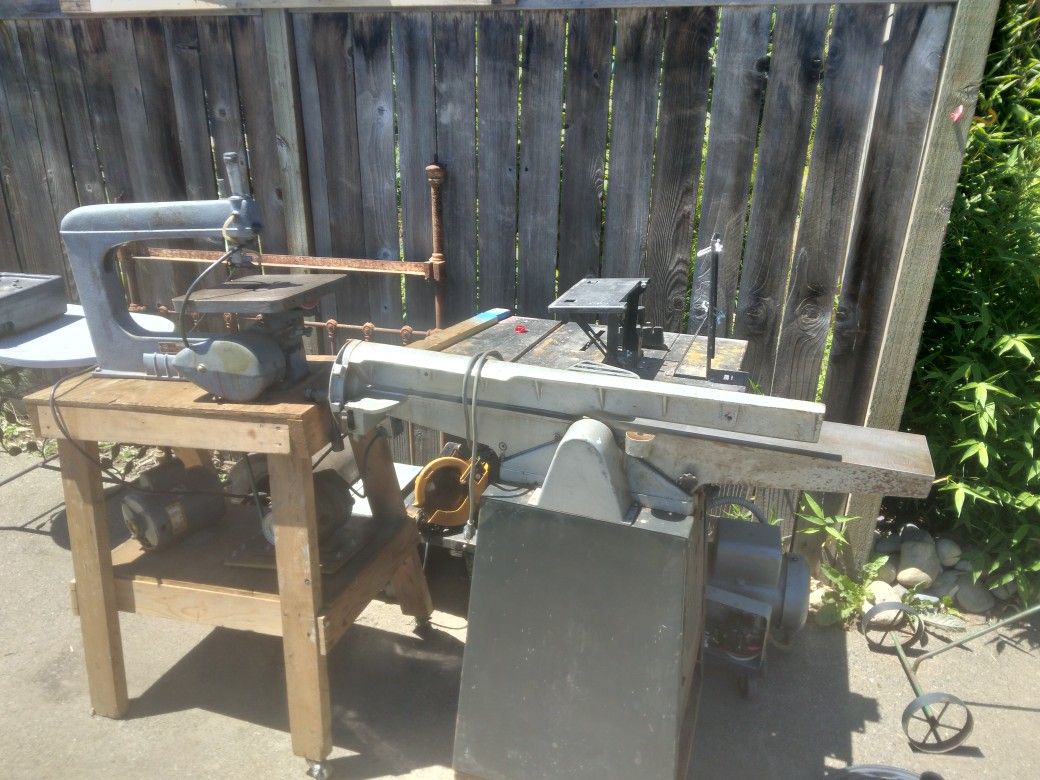 Jointer Table and Scroll Saw