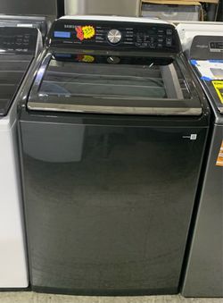Samsung Top Load Washing Machine Black