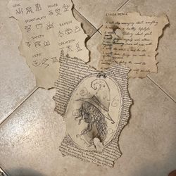 Witchy Antique Old-Timey Art