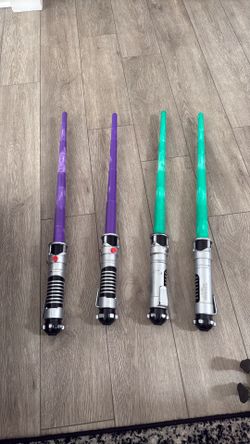 4 Light Sabers