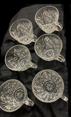 Arlington Glass Punch Cups  