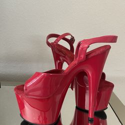 Red Heels Dancer/stiletto Shoes 