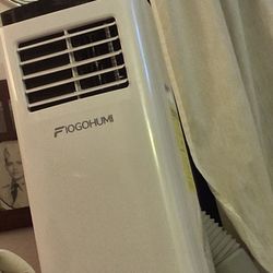 Window.\nAir conditioner