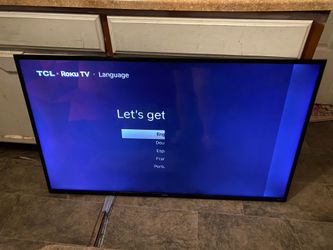 55 TCL smart tv