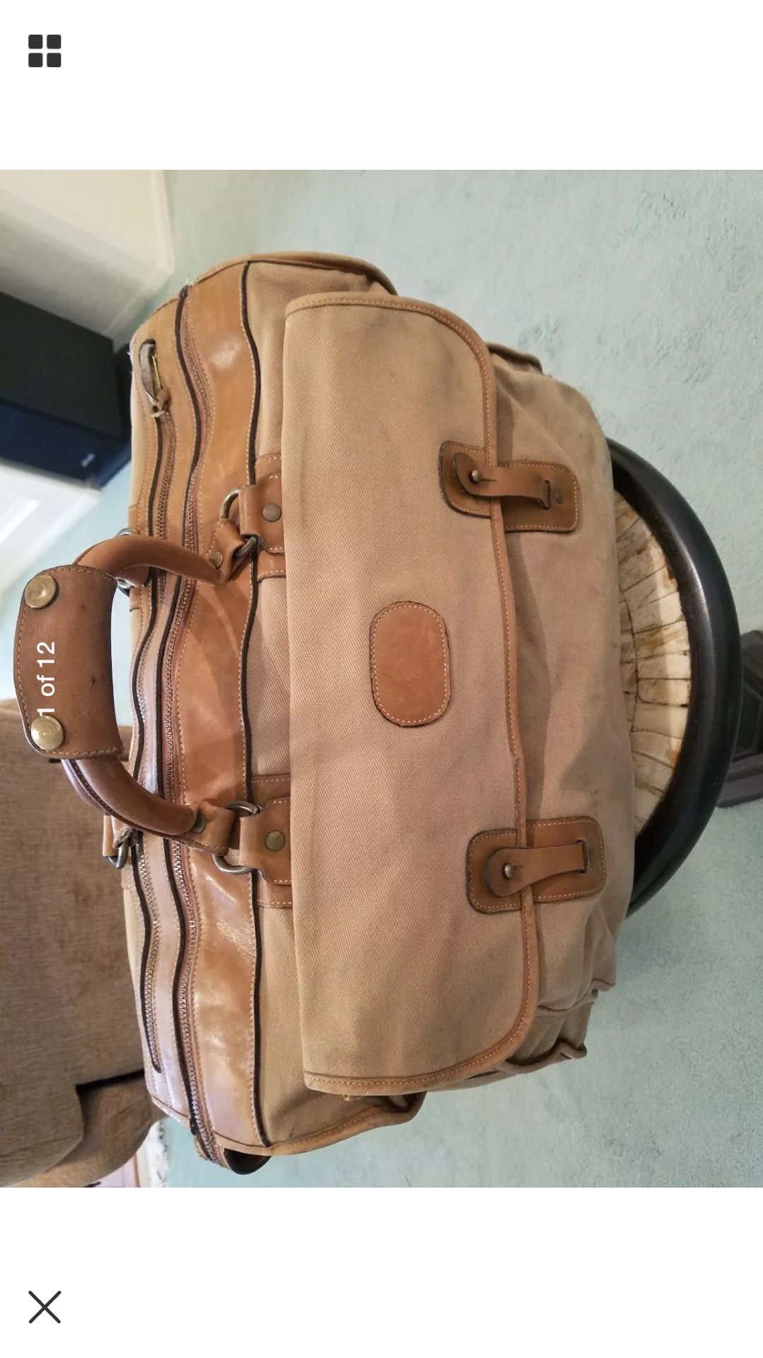 Marley Hodgson No.18 “The Pullman”Ghurka Bag(Rare) for Sale