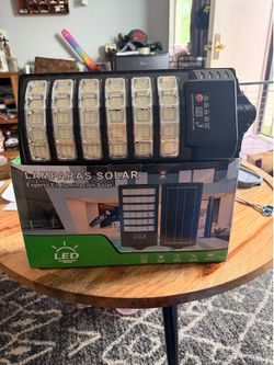 Solar Street Lights Outdoor Waterproof, 60000LM, Wide Angle Solar Flood Light 2PK