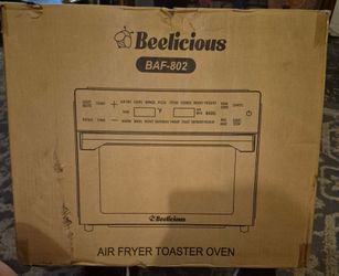 Belicious air fryer and toaster