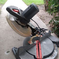 Craftsman 12" Miter Saw Single Bevel Contractor Series Heavy Duty Model # 113-235120 Corded Power Tool 