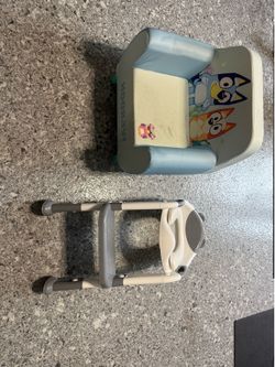 Free Bluey Chair and Toddler Potty training seat with stool