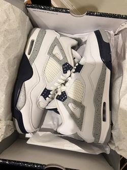 Air Jordan 4 Retro Midnight Navy Brand New In Box Size 9.5