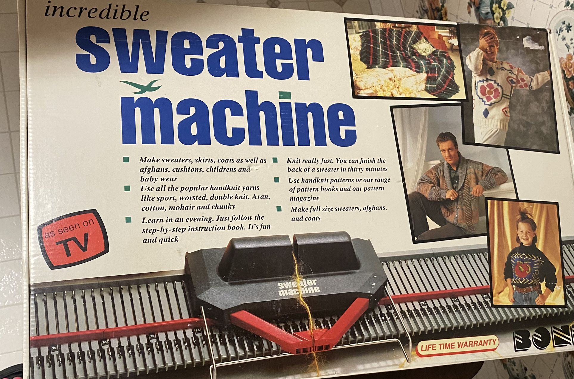 Incredible Sweater Machine