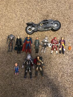 Action figures  $10
