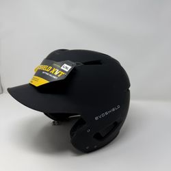 Wilson EvoShield XVT Batting Helmet L/XL Black WTV7115BLLX NewCosmetic Scratches