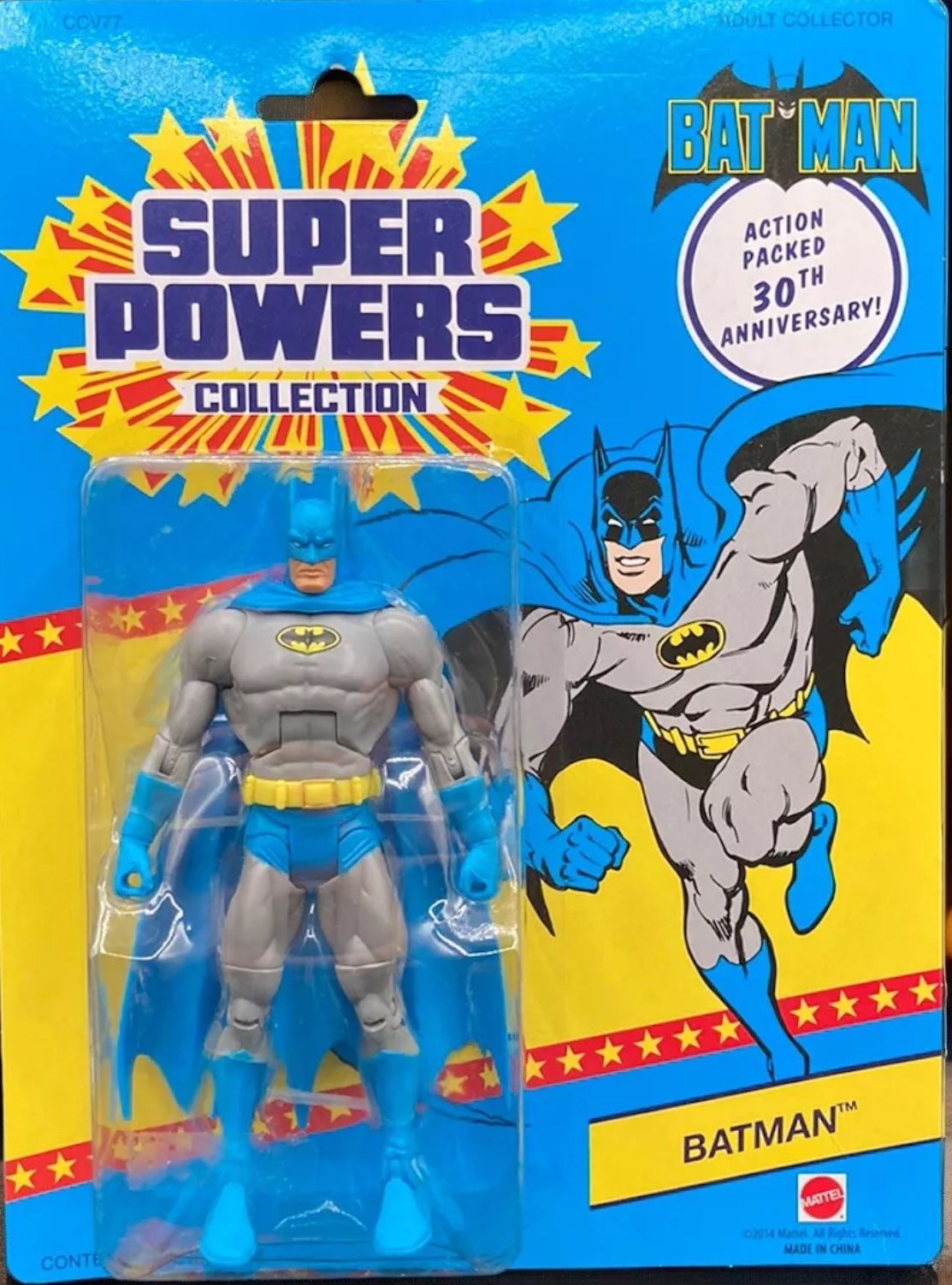 In Hand, Brand New, Never Opened, Factory Sealed 2014 - Mattel - Matty Collector - DC Super Powers - Batman - Universe Classics 30th Anniversary Colle
