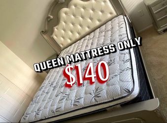 New Queen mattress only $140