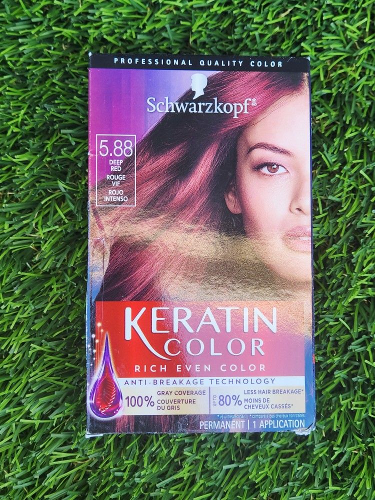 Keratin Color Deep Red
