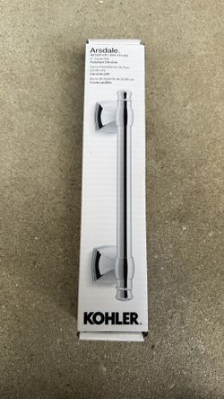 KOHLER Arsdale 9 in. Grab Bar in Polished Chrome Store SKU# 1005-115-681
