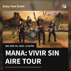 MANA: VIVIR SIN AIRE TOUR