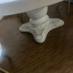 Big Round Wood Table 