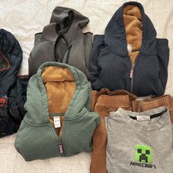 Batch Boys Winter Clothes & Rain Boots 