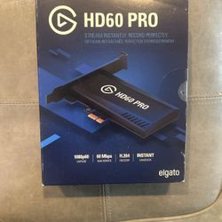 Elgato Capture Card HD60 Pro