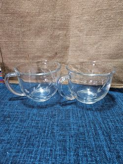 Princess House Fantasia large coffee cups