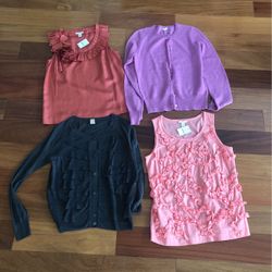 New J Crew Tanks And Sweaters 