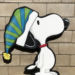 SNOOPY - PEANUTS - CHRISTMAS Lawn Art Yard Decor