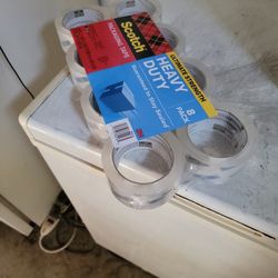 Eight Pack Heavy Duty Scotch Tape Ultimate Strength