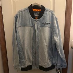 Levi's x McLaren Formula 1 Team Denim Bomber Jacket
