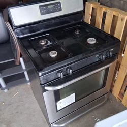 Gas Stove And Electric Dryer