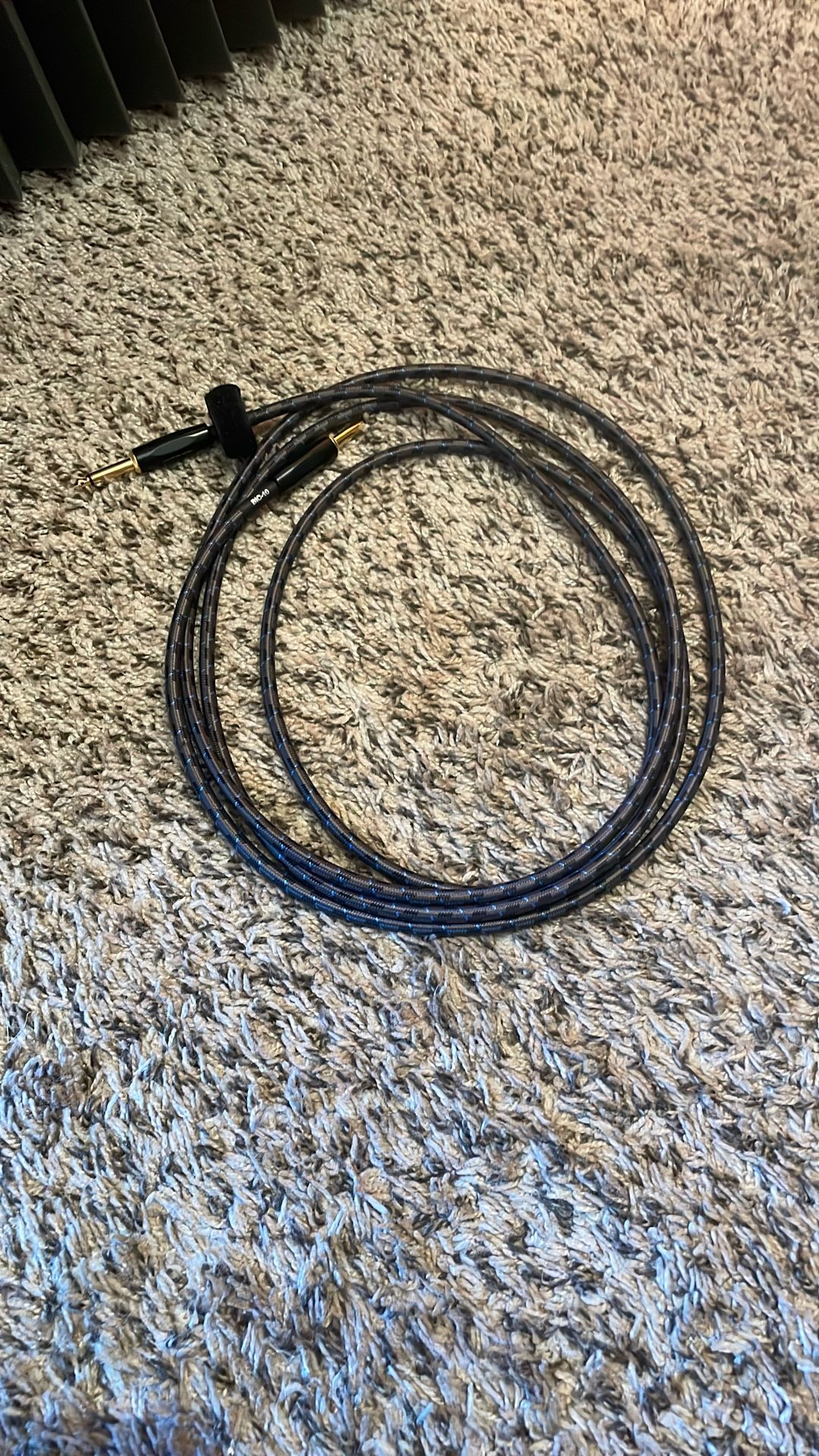 Instrument Cable - 8 Foot ( 1/4” Boss Cable)