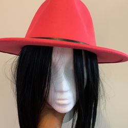 Fuchsia Fedora Hat