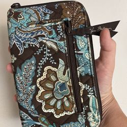 Vera Bradley large wallet and checkbook cover