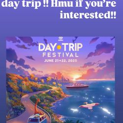 Festival tickets, VIP day trip