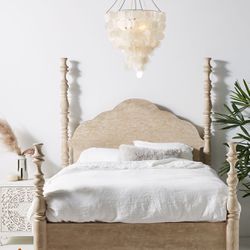 Anthropologie Rosalie Four Poster Bed