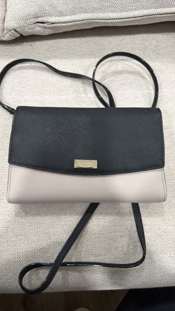 Kate Spade Black and Cream Crossbody Bag