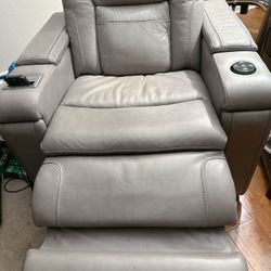 Leather Recliner Chair $800 