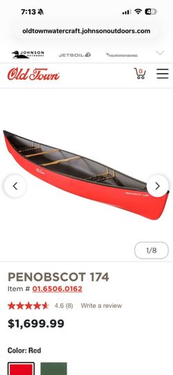 Old town canoe