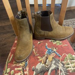 Ariat Pull On Boots Size 7.5 And new Tech Lace ups Size 7