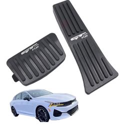BRAND NEW Kia K5 2020 -26 Accessories Aluminum Alloy Pedal Covers Anti-Slip Auto No Drilling Aluminum Gas Car Brake Cover (Black) 	•	Kia k5 Accessorie