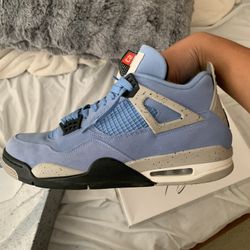 UNC Jordan 4s from Sole Priorities Size 13
