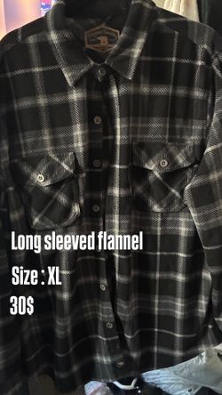 Long sleeved flannel