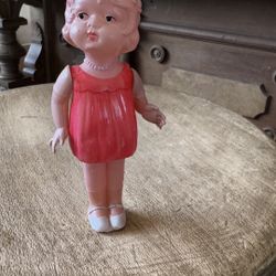 Celluloid Doll with moving arms